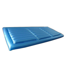 PVC water bed 3 parts with air frame foot pump W02